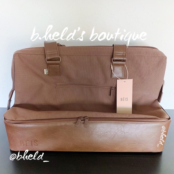 BÉIS The Weekender in Maple Brown Brand New NWT - Picture 1 of 16